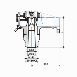 A62Y-P55-170V型氣控碟形彈簧式安全閥 A62Y-P55-170V型氣控碟形彈簧式安全閥